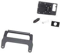 Wivplex GPS Moto Phone Mount, for SYM, for MAX, for SYM, TL 500 TL500 2020 Motorcycle Front Mobile Phone GPS Mount Navigation Bracket USB And Wireless Charging Stand Motorcycle Phone Holder(BLACK 22mm