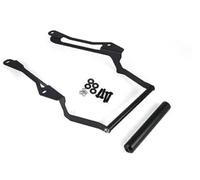 Wivplex GPS Moto Phone Mount, for Tiger1200, for Tiger 1200 GT, for Explorer, 2022 GPS Navigation Bracket Motorcycle Smartphone Stand USB Charge Holder Motorcycle Phone Holder(BLACK C - 12mm 22mm Bar)