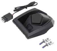Wivplex GPS Moto Phone Mount, for XMAX, for NMAX 125, for X-MAX 300 400, for N-MAX 155 Motorcycle GPS Phone Navigation Bracket Wireless USB Charging Port Holder Mount Motorcycle Phone Holder(BLACK Sup