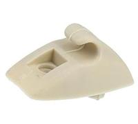 Wivplex Gray Sun Visor Support Clip Retainer No.191857559, for Volkswagen Auto Dashboard Sunshade Clip(Beige)