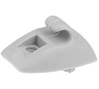 Wivplex Gray Sun Visor Support Clip Retainer No.191857559, for Volkswagen Auto Dashboard Sunshade Clip(Grey)