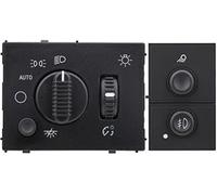 Wivplex Headlight Dimmer Headlamp Control Switch Fog Lamp Switch, for Chevy, for Chevrolet Silverado Suburban Tahoe Avalanche, for GMC Sierra Yukon 2003-2007 Replace OEM 19381535 15194803 15143597 He