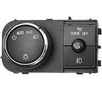 Wivplex Headlight Switch Instrument Panel Headlamp Dimmer Switch, for Chevrolet Silverado 1500, Tahoe, Suburban 2500, Avalanche, for GMC Sierra 3500 HD, Yukon XL 2500, Replace# 15926099 Headlight Swi