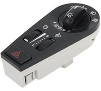 Wivplex Headlight Switch No.20466304 Fog Light Control Switch, for VOLVO, FH FM ABS Black Headlight Switch Replacement