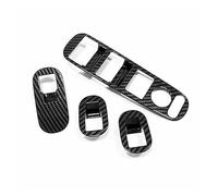 Wivplex HRV HR-V, for Vezel, 2014-2020 Carbon Fiber Door Handle Window Lift Switch Panel Cover Trim Decorator Accessories Window Switch Trim
