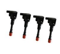 Wivplex Ignition Coil 4pcs Front/Rear 30520-PWA-003 30521-PWA-003, for Civic, 7 8 VII VIII, for JAZZ, for FIT 1.2 .3 .4 Pack(30520-PWA-003 Ignition Coil(BLACK 30521-PWA-003 (4PCS))