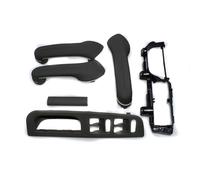 Wivplex Inside Door Handle Armrest Grab Panel & Bracket, for Bora, for Golf, 4 MK4 For 1J0867171A 1J4867179A 3B1867171E Replacement Cabin Door Handle(Kit 002 Gray)