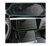 Wivplex Instrument Screen Protector For E-tron 2018 2019 2020 2021 Car LCD Screen Navigtion Protective Film Tempered Glass Dashboard Membrane Tempered Glass Protector Car Screen Protector(BLACK Naviga