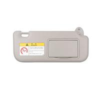 Wivplex Interior Front Left/Right Sun Visor Panel Sunvisor With Makeup Mirror, For Toyota, For Corolla E160 E170 2014 2015 2016 2017 Sun Visor Shield Shade Board(Gray right)