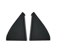 Wivplex Left Right ABS Door Mirror Cover Trim Panel Mount Triangle NO Clips, for VW, for Golf, for Jetta GTI GLI MK2 191837993 191837994 Side Mirror Triangle Cover(Glossy A 1 Pair)