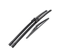 Wivplex LHD Front Rear Window Wiper 24in 18in 12in Windshield Windscreen Wiper Blades, for Fiat, for Bravo 2007 2008 2009 2010 2011 2012 2013 Front Wiper Blade