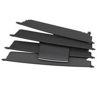 Wivplex LHD RHD Front Central Dashboard Left Right Repair Kit AC Vent Grille Panel Cover, for Mercedes, for Benz, C Class W204 LCI 2011-2014 2048306054-ML Car Air Vent Clip(BLACK Middle Left)