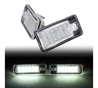 Wivplex LIGHT Number License Plate Light Lamp, for, for A4 S4 RS4 A3 S3 A6 C6 S6 RS6 A5 8E0807430A 8E0807430B 8E0943021B 8E0943022B Car Rear Registration Light