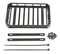 Wivplex Metal Luggage Plate 1/24, for Axial, SCX24 Rc Car Toy Car Roof Rack(A)