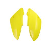 Wivplex Modified CRF 70 Plastic Rear Side Fender Cover Mud Guard Fairing Kit CRF70 XR Dirt Pit Bike Spare Parts Fairing Shell(Yellow)