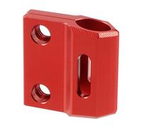 Wivplex Motocross Front Brake Line Holder Hose Clamp XR650L 1993-2022 XR250R 1987-1996 XR 650L 250R Aluminum Red Motorcycle Brake Hose Clamp