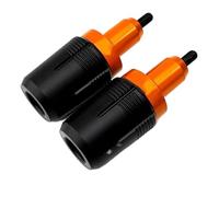 Wivplex Motorcycle Frame Sliders, for Cbr650r, for Cbr650f, for Cbr 650r, for Cb 650f, for Cbr 650 R F Falling Protection Crash Protectors Motorbike Crash Bar Motorcycle Fork Crash Protector(Orange)