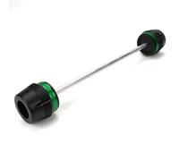 Wivplex Motorcycle Front Axle Wheel, fork Sliders Crash Protector, for Mt 09, for Mt09 Sp, for Mt09sp, for Fz09 2018-2023 2019 2020 Motorbike Crash Bar Motorcycle Fork Crash Protector(Green)