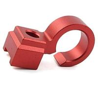 Wivplex Motorcycle Front Brake Hose Cable Clamp Line Guide Holder Red, for DRZ400SM 2005-2022, RMX450Z 2010-2011 Aluminum Motorcycle Brake Hose Clamp
