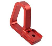 Wivplex Motorcycle Front Brake Hose Cable Clamp Line Guide Holder Red, for YZ250F 1994-1996, YZ250F 2000-2003, YZ80 1993-2001, YZ85 2002-2018 Aluminum Motorcycle Brake Hose Clamp