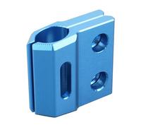 Wivplex Motorcycle Front Brake Line Hose Cable Clamp Holder, for Suzuki, DRZ400SM 2005-2021 RM85 RM125 RM250 RMZ250 RMZ450 RMX450Z Motorcycle Brake Hose Clamp(Blue)