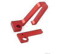 Wivplex Motorcycle Front Rear Brake Cable Hose Clamp Line Holder Guide Aluminum, for YZ125/250 04-20, YZ250F/450F 04-09, YZ250X 16-20, YZ125X 20 Red Motorcycle Brake Hose Clamp