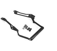 Wivplex Motorcycle Phone Mount, for Tiger1200, for Tiger 1200 GT, for Explorer, 2022 Mobile Phone USB Charge Holder Aluminum GPS Navigation Bracket Motorcycle Phone Holder(BLACK B - 22mm Bar)