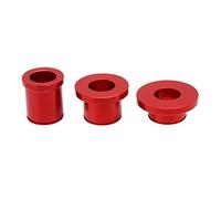 Wivplex Motorcycle Red Aluminum Front Rear Wheel Spacers,for XR250R XR 250R 250 R 1996-2004,for CRF230L CRF 230L 230 L 2008 2009 Motorcycle Wheel Hub Spacer