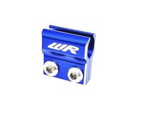 Wivplex Motorcycle WR Logo Front Brake Lines Hose Clamp Cover Accessories, for Yamaha, WR250R WR250X WR450F WR250F 250R 250X 250F 450F Motorcycle Brake Hose Clamp(Blue)