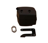 Wivplex Muffler Exhuast Silent Block Bracket Gasket, for, for Husqvarna, 268 272 272XP 272K 61 Gasoline Chainsaw Parts 503535901 Chainsaw Muffler Replacement Kit