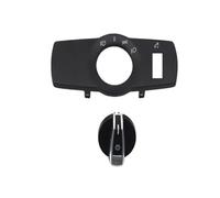 Wivplex Multifunctional Car Front Headlight Rotary Switch Headlamp Button Cover Panel Replacement, for BMW, 5 6 7 Series X3 X4 F10 F11 F07 F06 F01 F25 F26 Easy Installation Headlight Switch Replacemen