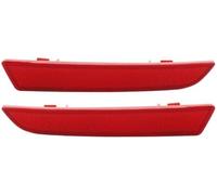 Wivplex No.44782600404478260140 Bumper Reflector, for, for, Metris 2016-2023 Rear Side Marker Durable ABS 1 Pair Red Rear Bumper Reflector