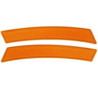 Wivplex No.6314341773763143417738 Bumper Reflector, for, X3 E83 Facelift 2007-2010 USA Models Front Side Marker Durable 1 Pair Yellow Rear Bumper Reflector