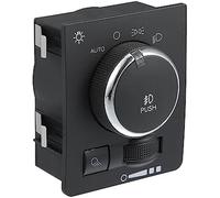 Wivplex No.68020629AA / Front/Car Headlight Switch, for DODGE, for Ram 1500 2009-2010, for DODGE, for Ram 2500 2010 / Headlamp Switch/ABS / 1 Pcs/Black Headlight Switch Replacement