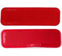Wivplex No.BK2Z13A565BBK2Z13A565A Bumper Reflector, Transit 2015-2022 Rear Side MarkerDurable ABS 1Pair Red Rear Bumper Reflector