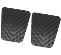 Wivplex Pedal Pad, for Kia, for Sportage QL SL NB7 JE KM 2019 2018 2017 2016 2015 2014 2013 2012-2005 2004 Rubber Brake Clutch Foot Pedal Pad Cover Car Clutch Pedal(BLACK 2piece)