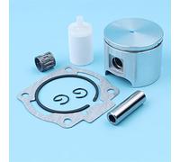 Wivplex Piston 46MM Ring Pin Fuel Filter Needle Bear Kit, for Husqvarna,51 55 Rancher EU1, for Jonsered, 2054 2055 Chainsaw 503608171 503608101 Chainsaw Piston Kit