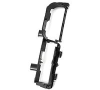 Wivplex Ponnyc Car Inner Interior Door Handle Front Rear Left Right Pull Grab, for Vw, for Bora, for Golf 4, for Mk4, for Jetta 1999-2007 1J4867179A car Door Handle Frame Trim(Black Front Left Frame)