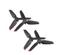 Wivplex Quick Release 5328S Propellers Props Paddle Blade Replacement Wing Fan Spare Part Accessory, for DJI, FPV Combo Drone Propeller Replacement(Red 2 pairs)