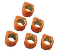 Wivplex Racing Variator Roller Set 16x13mm 4g 5.5g 6g 7g, for Easy Moving 50 1995 1996 50cc 1994 1997 Scooter Pulley Weight Roller Set(BLACK 16x13mm 5.5g)