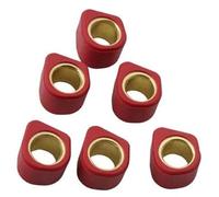 Wivplex Racing Variator Roller Set 16x13mm 4g 5.5g 6g 7g, for Easy Moving 50 1995 1996 50cc 1994 1997 Scooter Pulley Weight Roller Set(BLACK 16x13mm 7g)