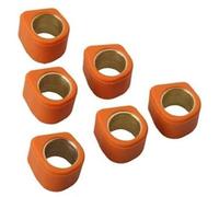 Wivplex Racing Variator Roller Weights 16x13mm, for 50cc 4T Scooter Models 4g 5.5g 6g 7g Pulley Weight Roller Set(BLACK 16x13mm 5.5g)