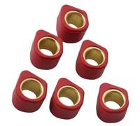 Wivplex Racing Variator Roller Weights 16x13mm, for 50cc 4T Scooter Models 4g 5.5g 6g 7g Pulley Weight Roller Set(BLACK 16x13mm 7g)