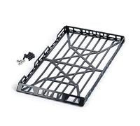 Wivplex RC Car Metal Roof Rack Luggage Carrier With Box, for Axial, SCX24 AXI00002 1/24 RC Crawler Car DIY Decoration Parts Toy Car Roof Rack