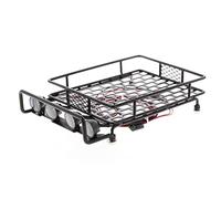 Wivplex RC Car Truck Roof Rack Luggage Carrier 1/10 RC Rock Crawler, for Axial, SCX10 D90 110Traxxas TRX-4, for Tamiya, for HSP, Toy Car Roof Rack