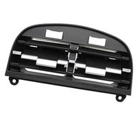 Wivplex Rear Console Air Conditioning AC Vent Grill Outlet Cover Panel, for Maserati, Quattroporte 2013-2020 670011357 Car Air Vent Clip(BLACK Rear Panel)