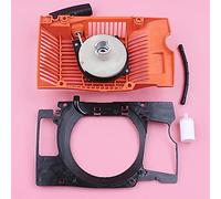 Wivplex Recoil Pull Starter Air Conductor Fuel Filter Line Hose Chainsaw Replacement Spare Part, for Husqvarna, 61 268 272 503615571 501659201 Chainsaw Recoil Starter