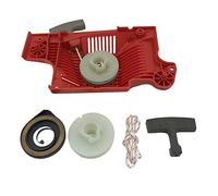 Wivplex Recoil Starter Assembly Pulley Spring Handle Rope Service Kit Chainsaw Replace Parts, for Husqvarna, 55,for Rancher, 50 51 55 503151801 Chainsaw Recoil Starter