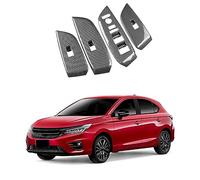 Wivplex RHD, for 2021-2022 City Hatchback GN 5 6 Car Window Lift Switch Door Armrest Panel Cover Trim Window Switch Trim