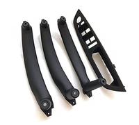 Wivplex RHD Interior Door Window Regulator Switch Cover Pull Handle Inside Trim Replacement, for BMW, X5 X6 E70 E71 2007-2013 Window Switch Trim(4PCS SET Black)
